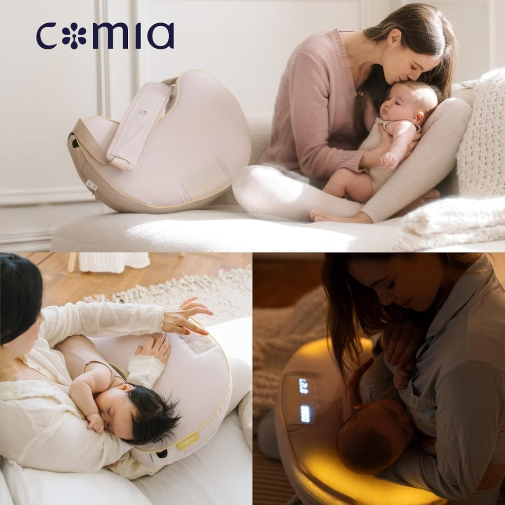 Almofada De Amamentação Comia Hallo Smart - Design Inteligente e Estável